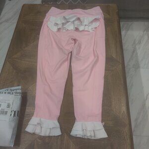My Violet ruffle leggings size 2x New